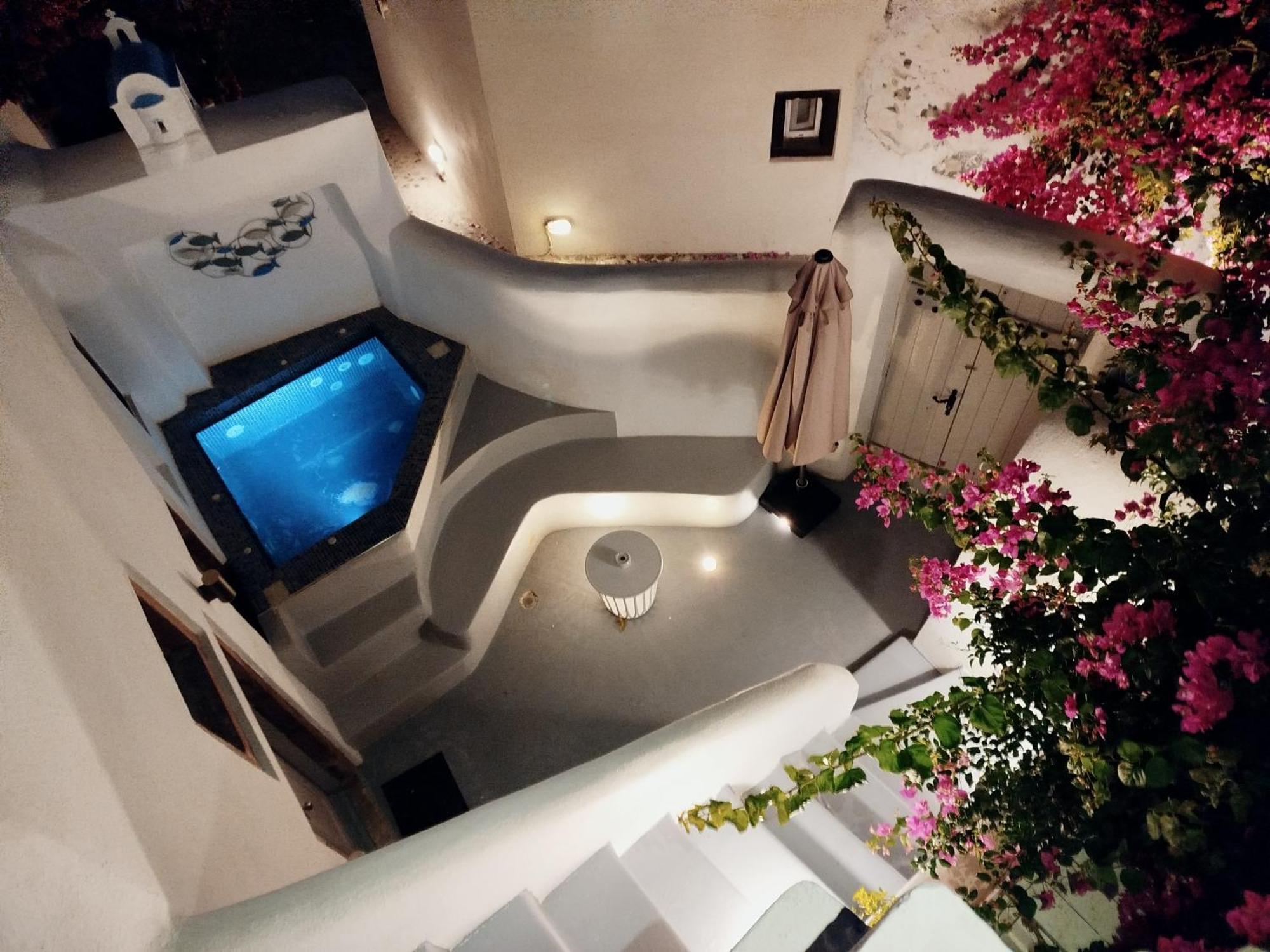 Aidos Villa Santorini Megalokori Exterior foto